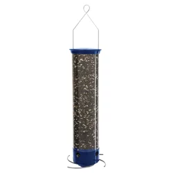 Yankee Whipper Collapsing Curved Perch Squirrel-Resistant Bird Feeder, 21"