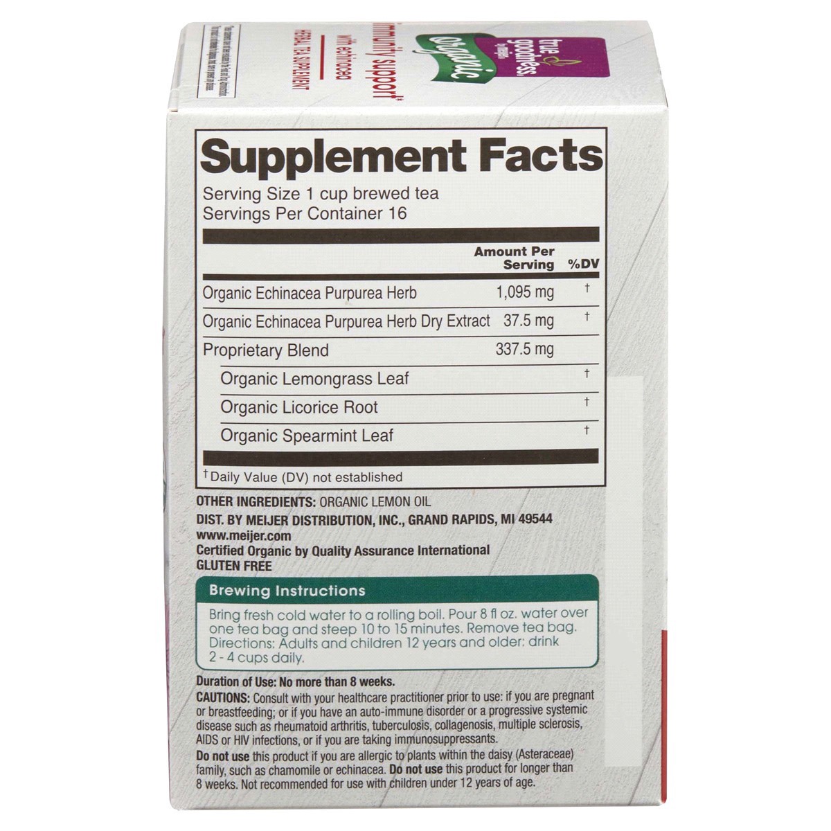 slide 5 of 29, True Goodness Tea Immunity - 16 ct, 16 ct