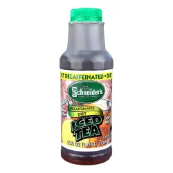 DAIRY - NO BRAND Diet Decaf Ice Tea
