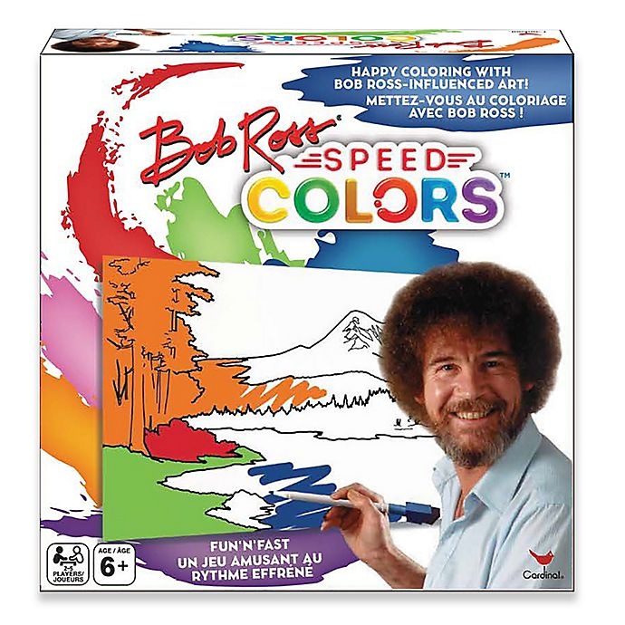 slide 1 of 1, Spin Master Bob Ross Speed Colors Game, 1 ct