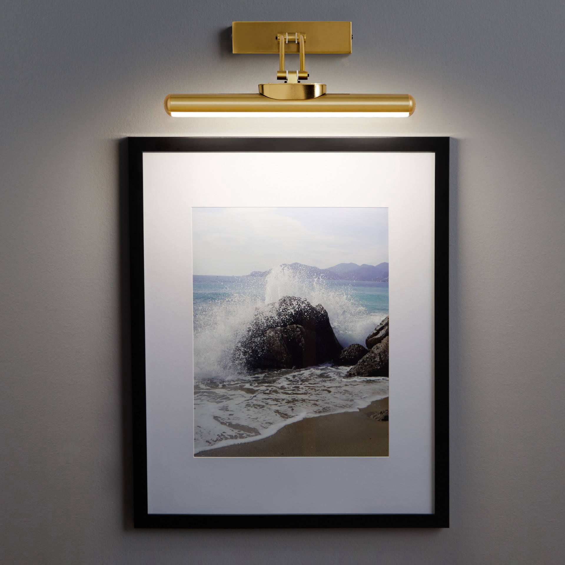 slide 6 of 8, Rechargeable Led Wall-Mounted Gallery Light By Studio Decor, 12.5 in