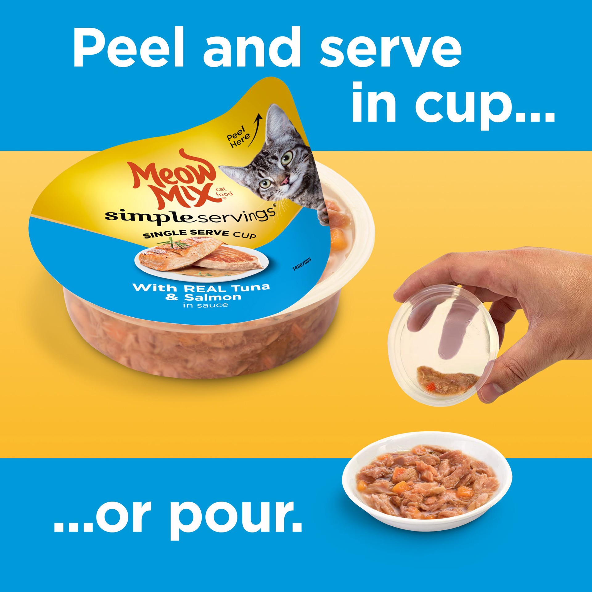 slide 9 of 9, Meow Mix Cat Food 2 ea, 2 ct