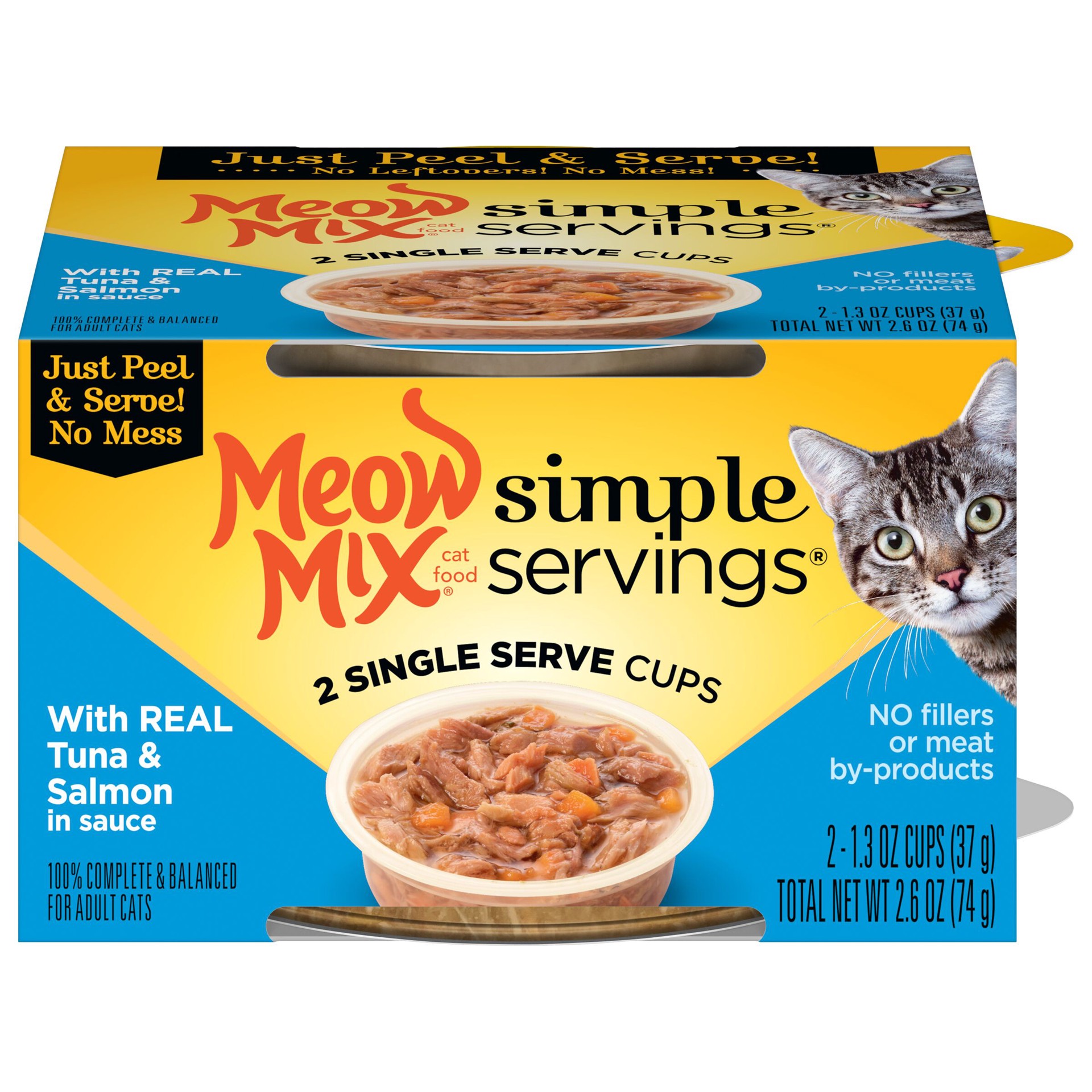 slide 1 of 9, Meow Mix Cat Food 2 ea, 2 ct