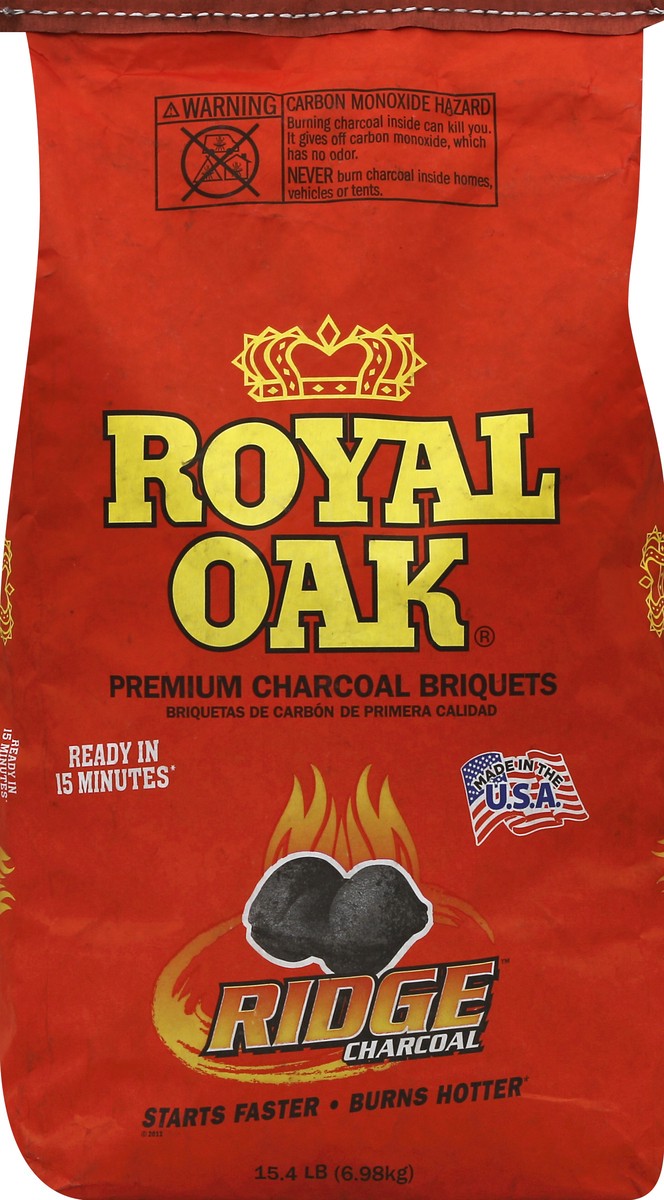 slide 1 of 1, Royal Oak Briquets, 15.4 lb