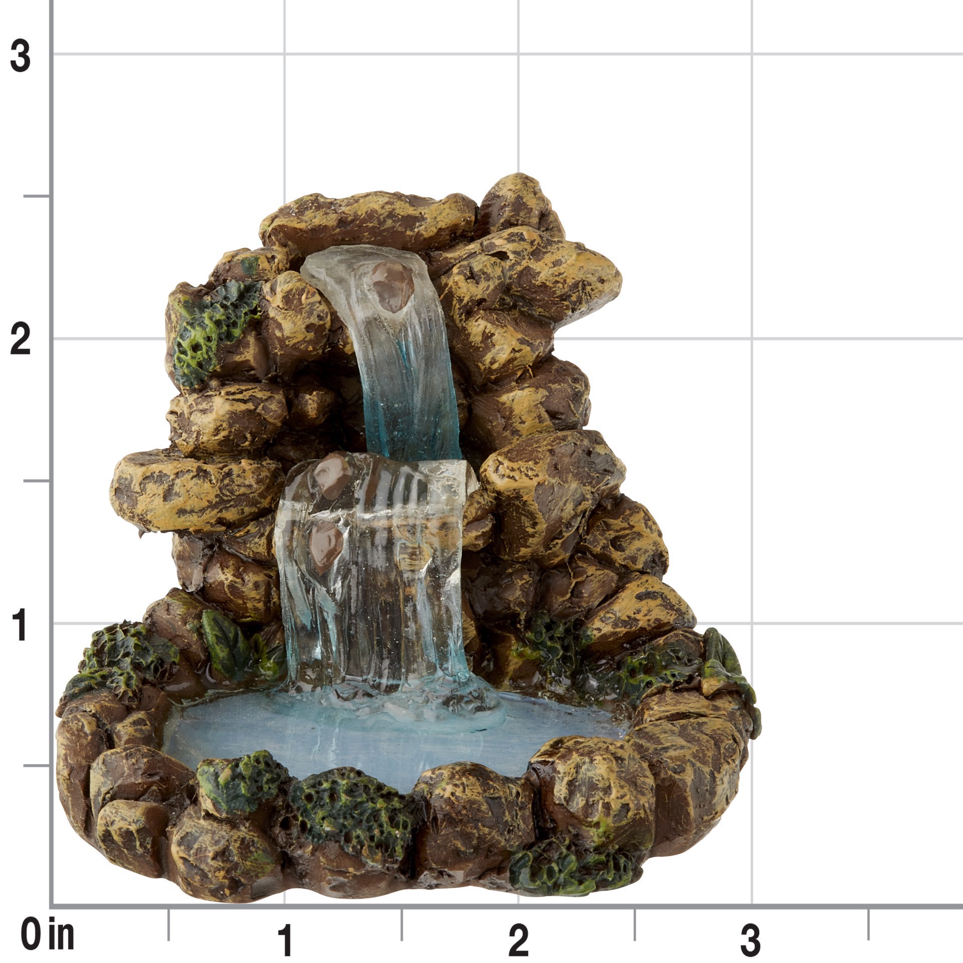 slide 4 of 6, Mini Waterfall Pool By Make Market, 3.25 in x 3.375 in x 2.5 in