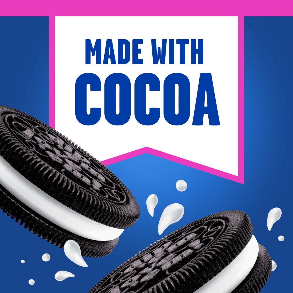 slide 4 of 4, Kroger Kaleidos Original Double Filled Chocolate Sandwich Cookies, 15.3 oz