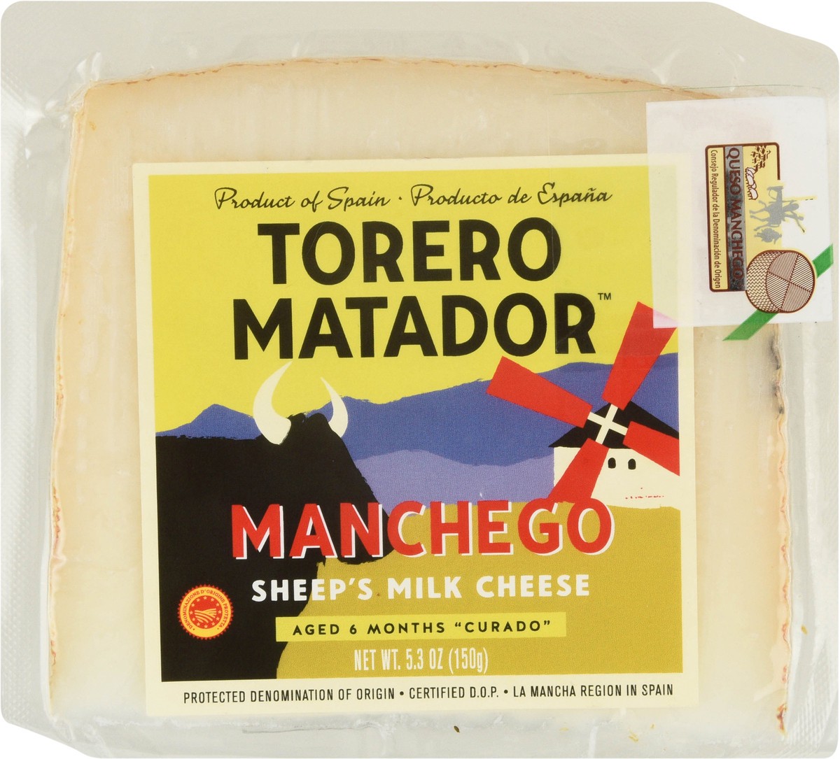 slide 7 of 14, Torero Matador Sheep's Milk Manchego Cheese 5.3 oz, 5.3 oz
