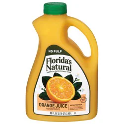 Florida's Natural Floridas Natural No Pulp Orange Juice - 89 fl oz