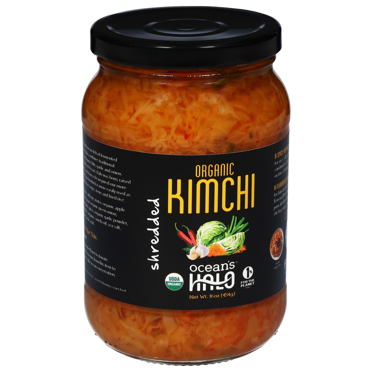 slide 7 of 12, Ocean's Halo Organic Shredded Kimchi 16 oz, 16 oz