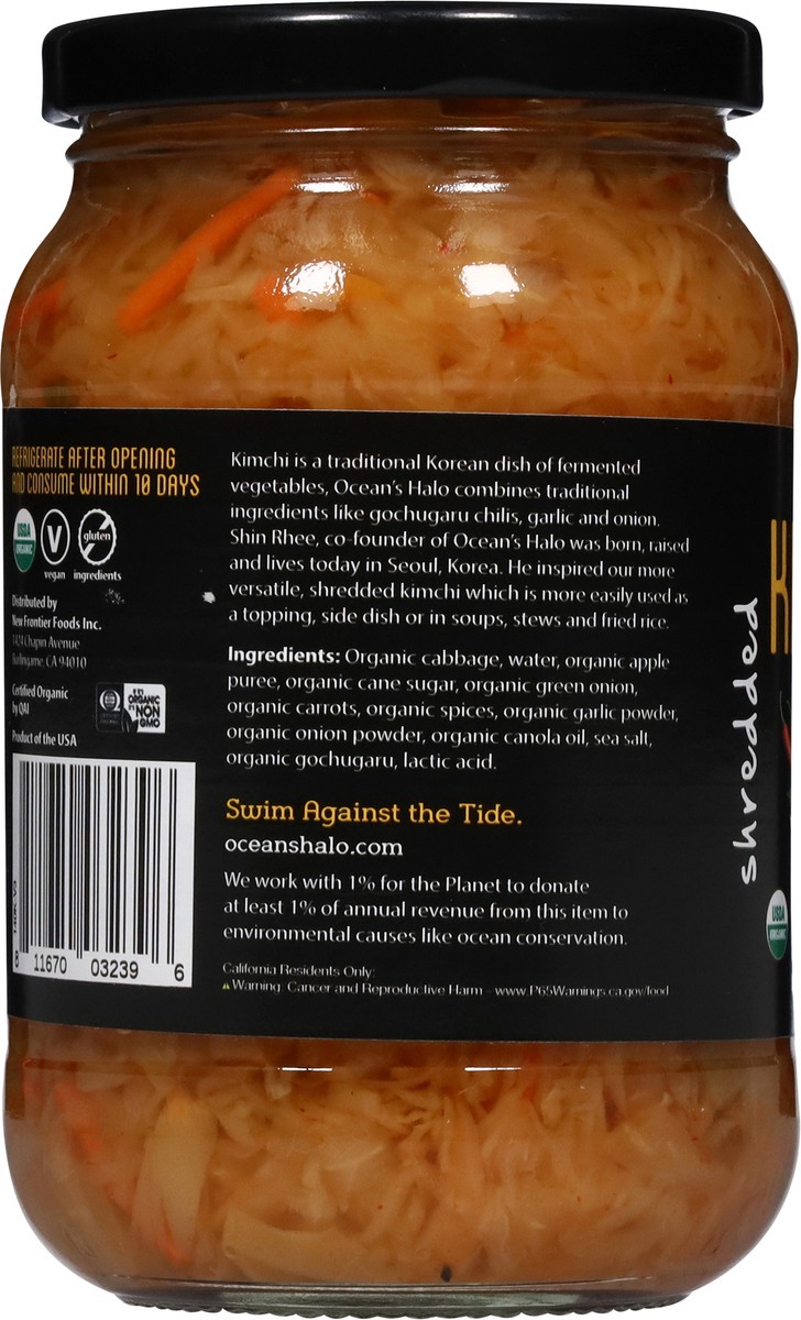 slide 9 of 12, Ocean's Halo Organic Shredded Kimchi 16 oz, 16 oz