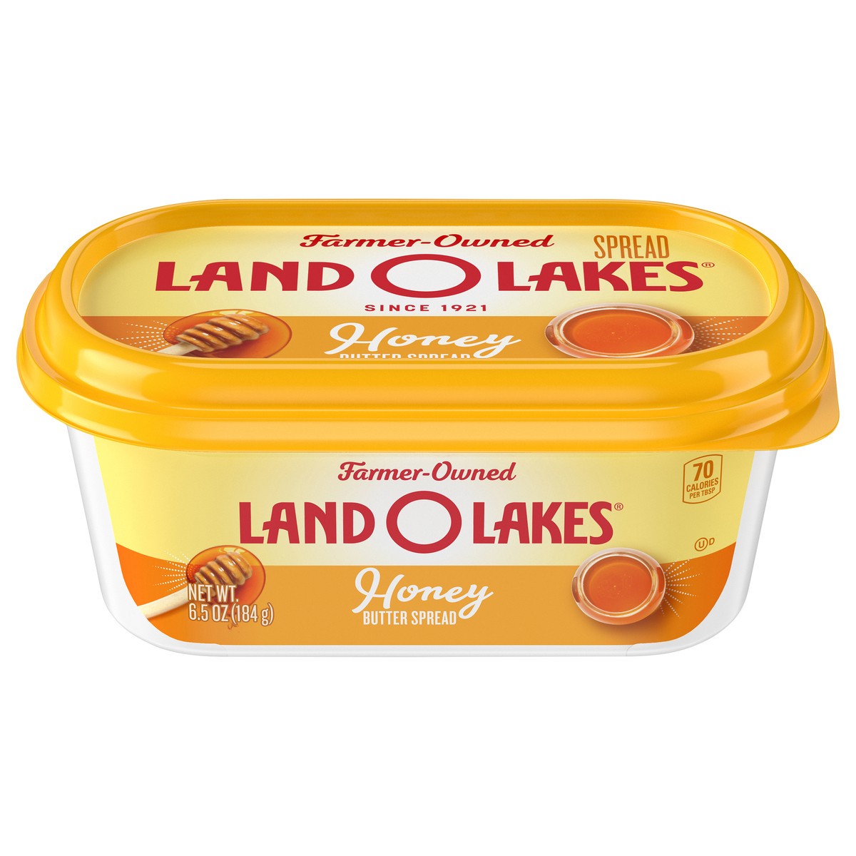 slide 1 of 6, Land O'Lakes Honey Butter Spread, 6.5 oz