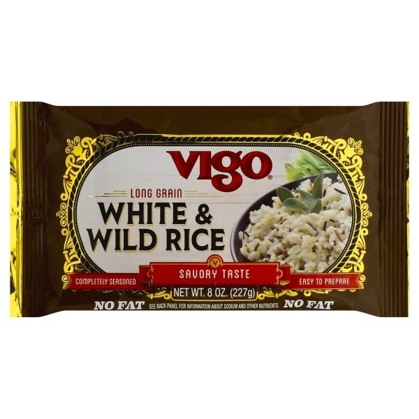 slide 1 of 5, Vigo White & Wild Rice, Long Grain, 8 oz