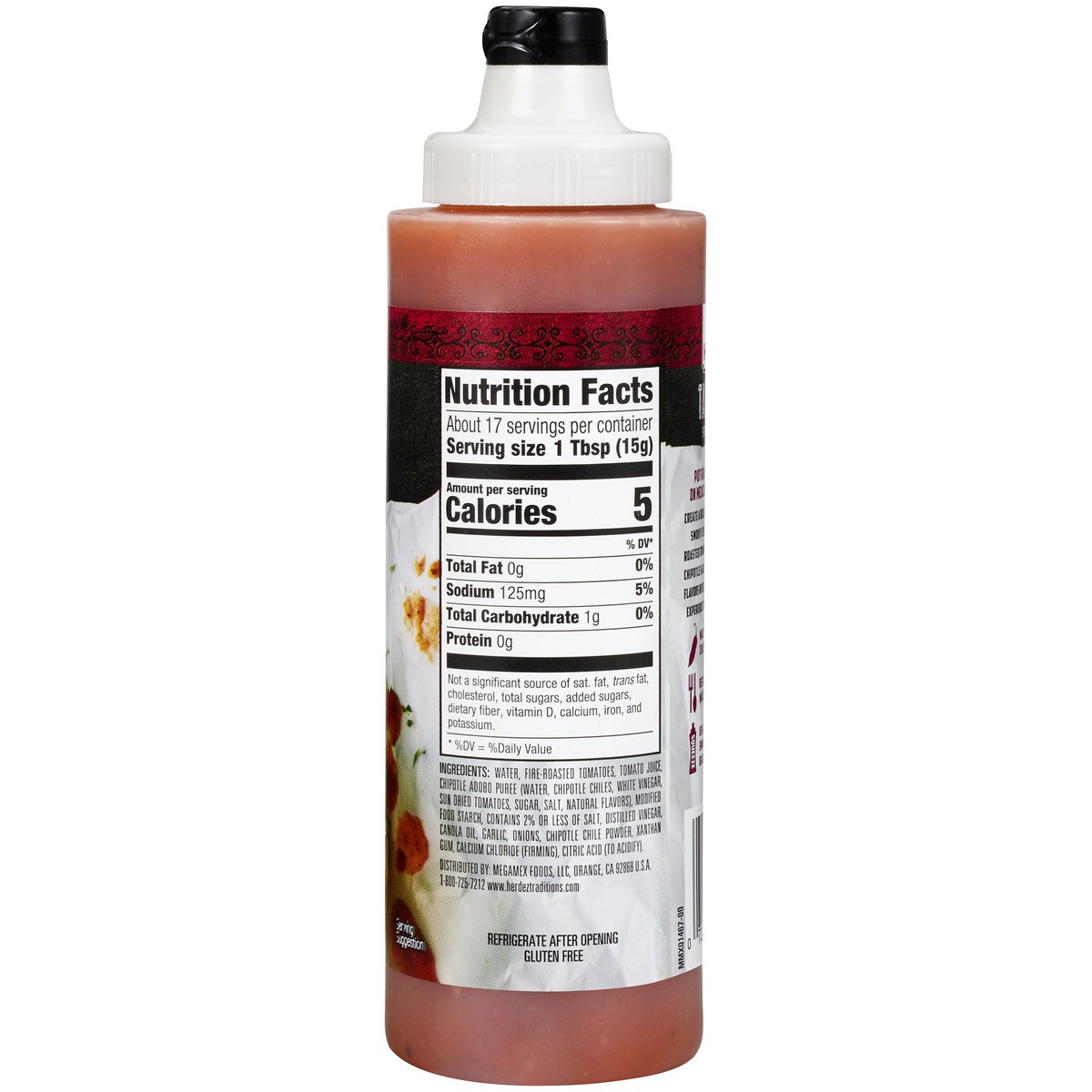 slide 6 of 11, Herdez Medium Smoky Chipotle Taqueria Street Taco Sauce 9 oz. Squeeze Bottle, 9 oz