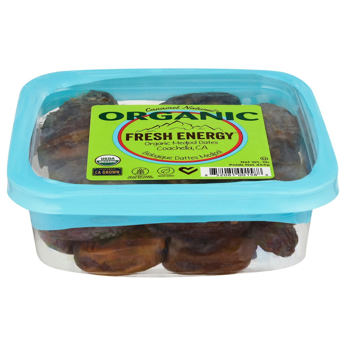 slide 2 of 14, Caramel Naturel Fresh Energy Organic Medjool Dates 1 lb, 1 lb