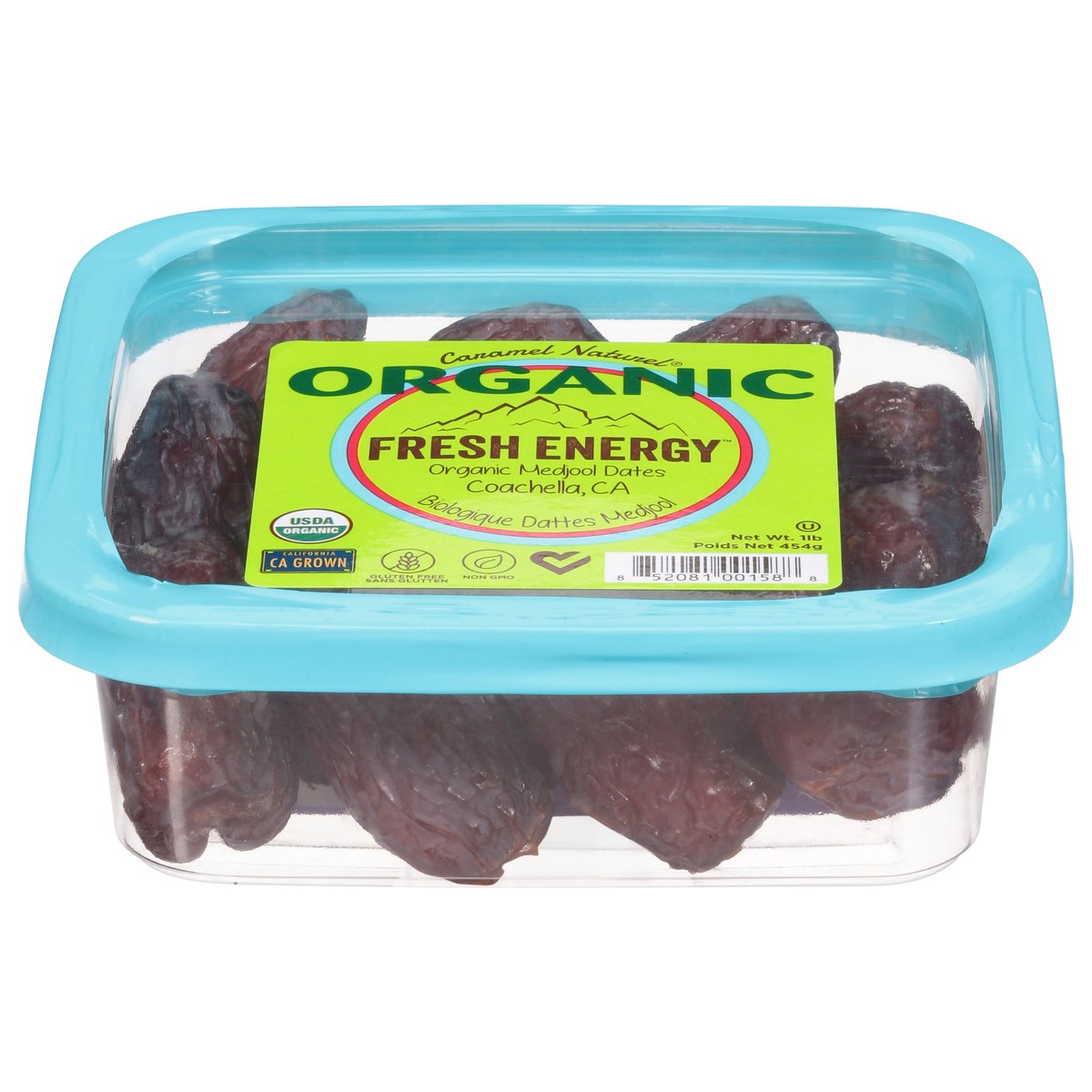 slide 1 of 14, Caramel Naturel Fresh Energy Organic Medjool Dates 1 lb, 1 lb