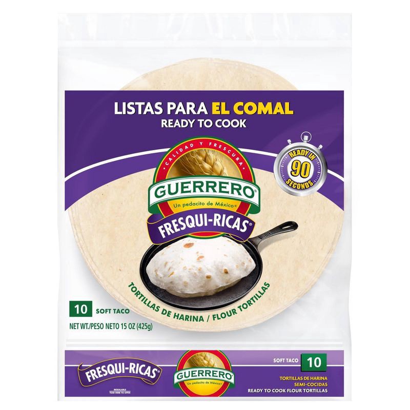 slide 1 of 3, Martha White Guerrero Fresqui-Ricas Flour Tortillas - 15oz/10ct, 10 ct; 15 oz