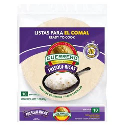 Guerrero Fresquiricas Flour Tortillas, Soft Taco Size