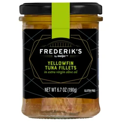Frederiks By Meijer Frederiks Tuna Fillets Evoo 6.7 Oz