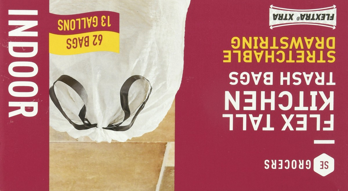 slide 3 of 9, Se Grocers Flx Drw Strng, 62 ct