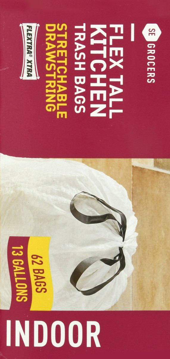 slide 4 of 9, Se Grocers Flx Drw Strng, 62 ct