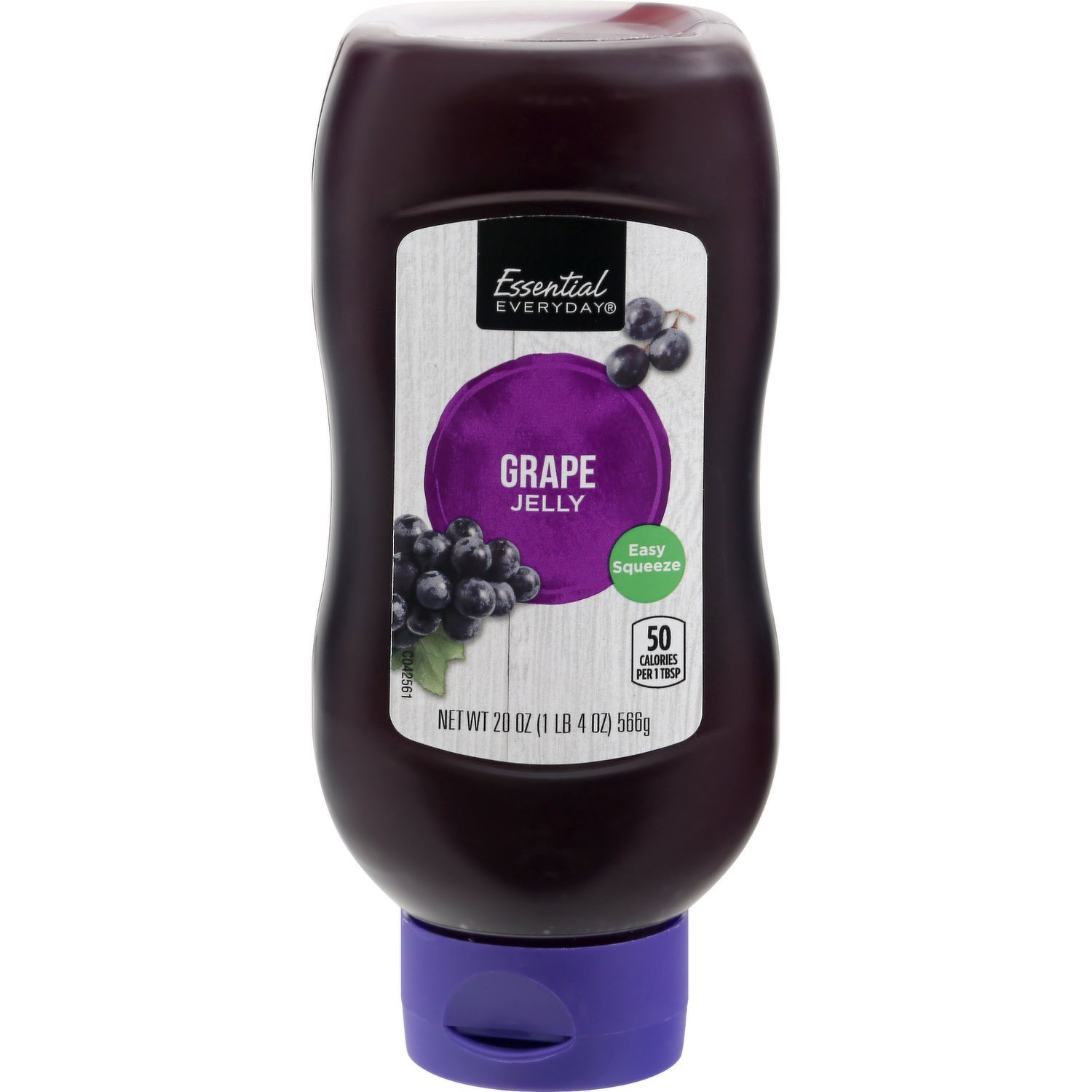 slide 1 of 1, Essential Everyday Grape Jelly Squeeze, 20 oz