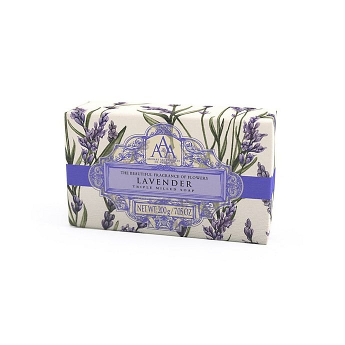 slide 1 of 1, AAA Aromatherapy Triple Milled Bar Soap - Lavender, 7 oz
