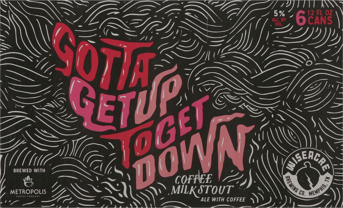 slide 2 of 12, Wise Acre Gotta Get Up, 6 ct; 12 fl oz