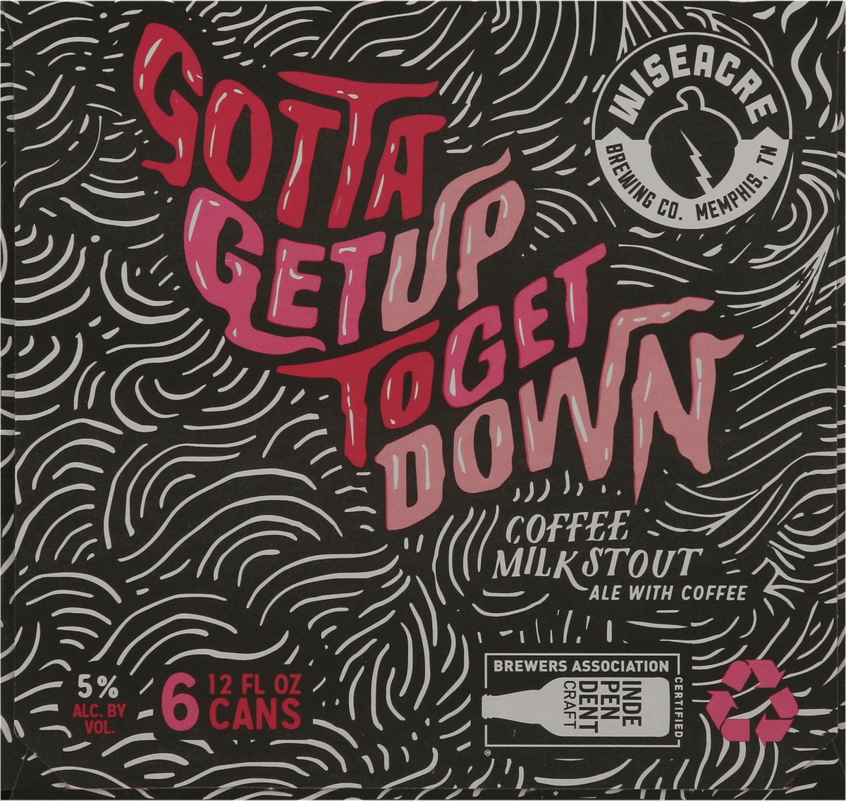 slide 3 of 12, Wise Acre Gotta Get Up, 6 ct; 12 fl oz