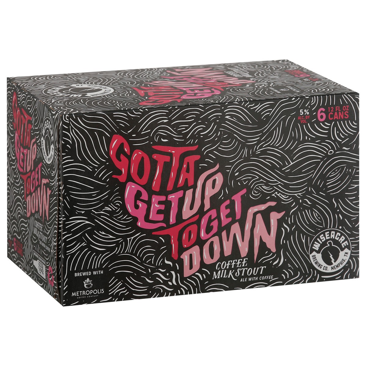 slide 12 of 12, Wise Acre Gotta Get Up, 6 ct; 12 fl oz