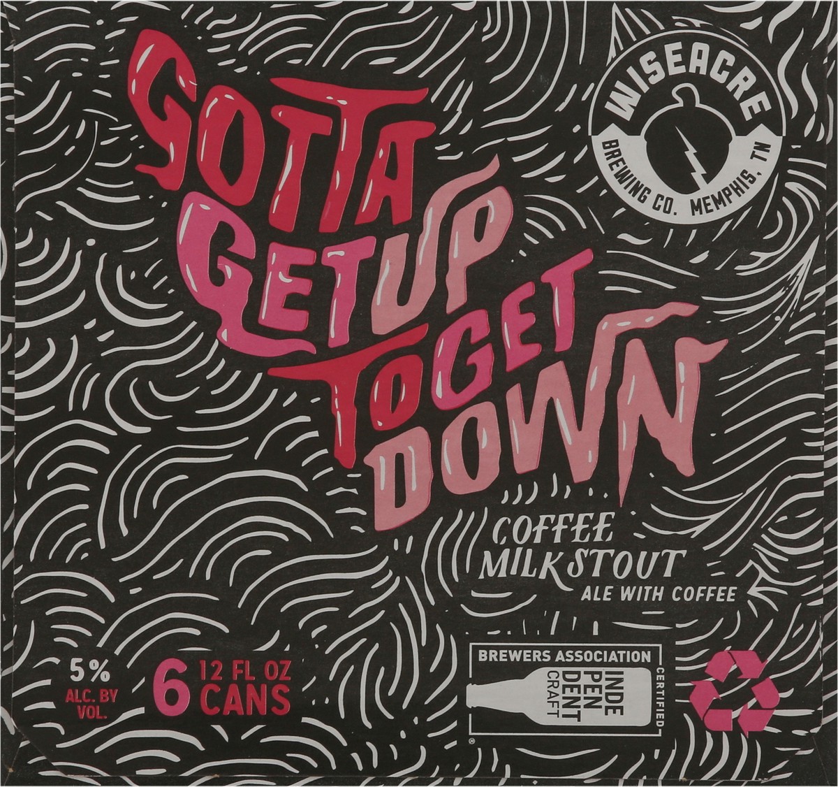 slide 4 of 12, Wise Acre Gotta Get Up, 6 ct; 12 fl oz