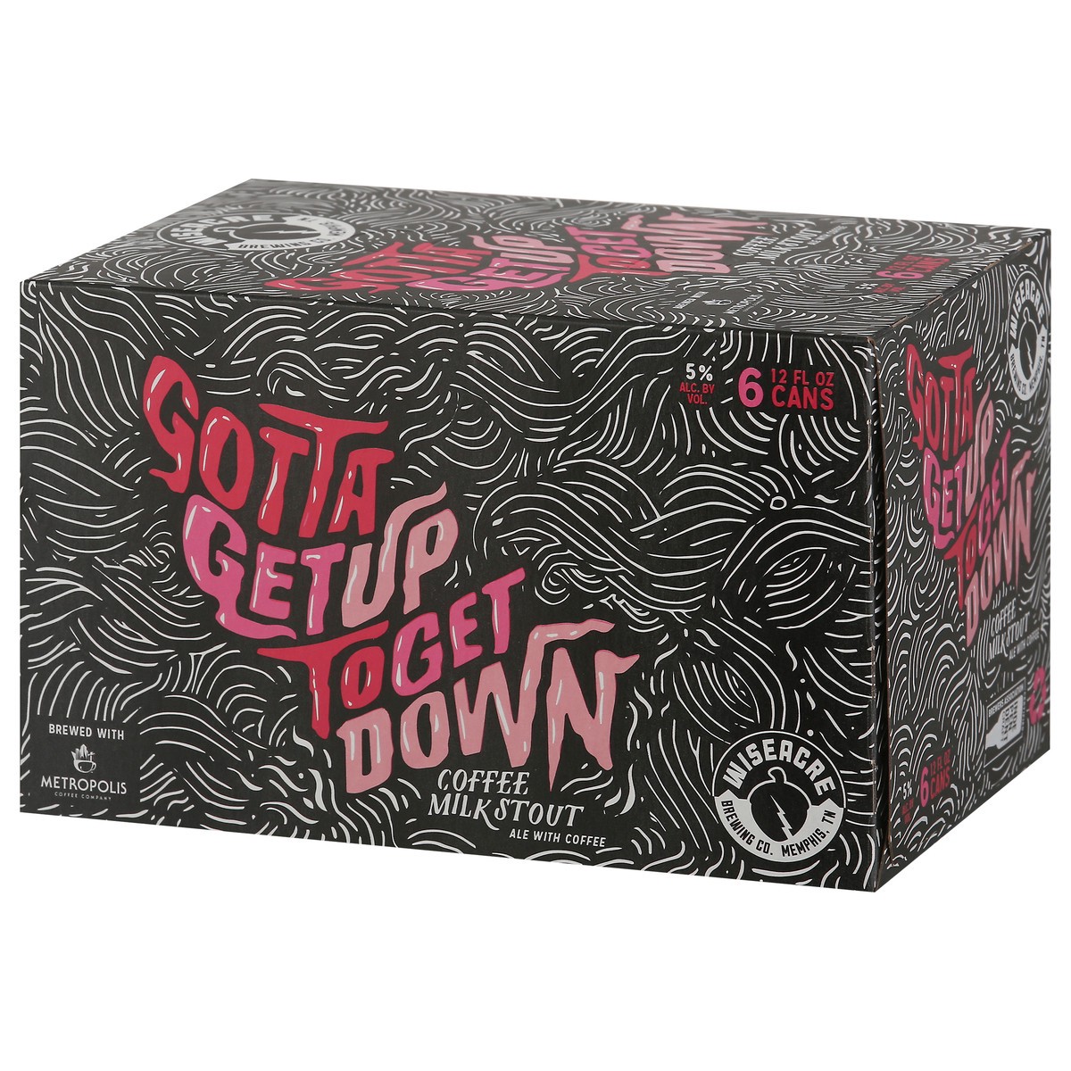 slide 9 of 12, Wise Acre Gotta Get Up, 6 ct; 12 fl oz