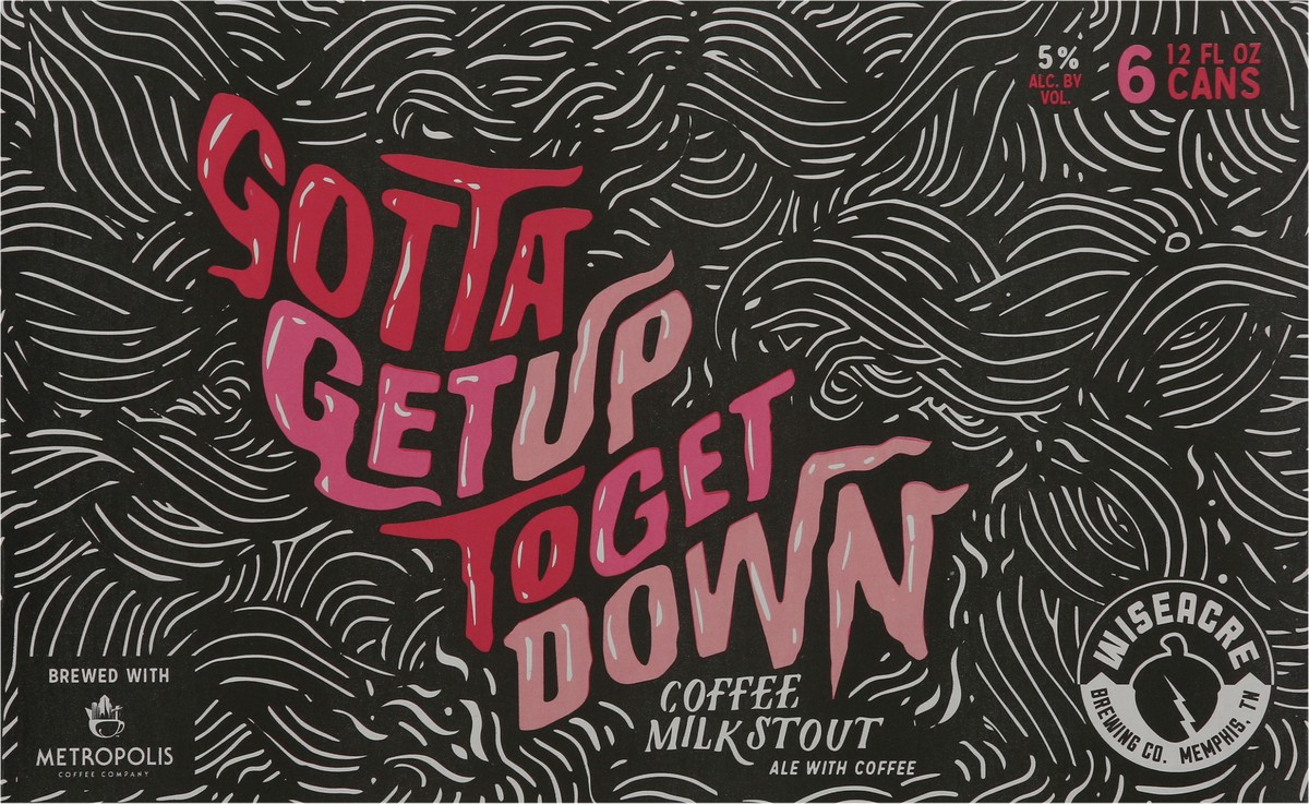 slide 11 of 12, Wise Acre Gotta Get Up, 6 ct; 12 fl oz