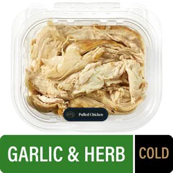 Private Selection Garlic and Herb Pulled Roasted Chicken - 1 lb