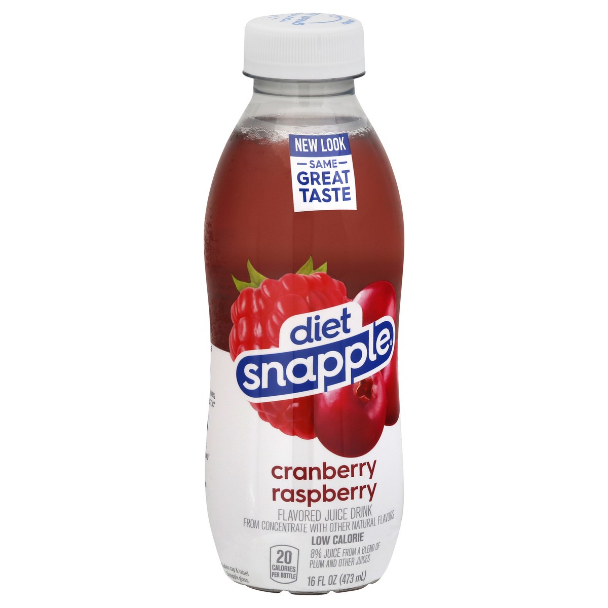 slide 2 of 11, Snapple Diet Cranberry Raspberry Juice Drink 16 fl oz, 16 oz