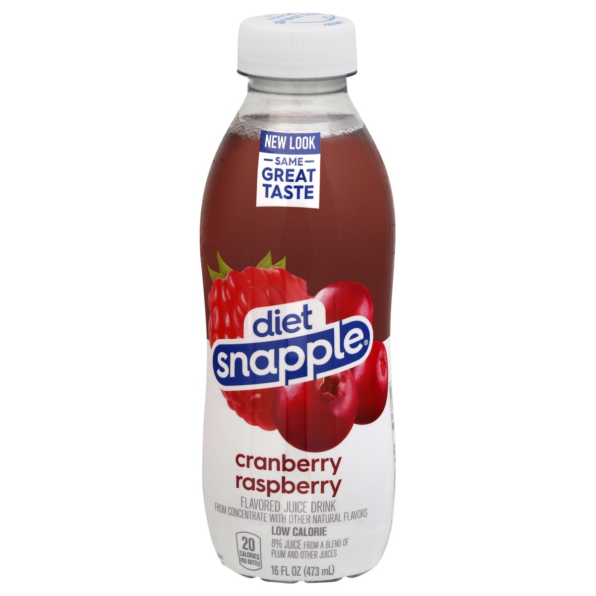 slide 1 of 11, Snapple Diet Cranberry Raspberry Juice Drink 16 fl oz, 16 oz