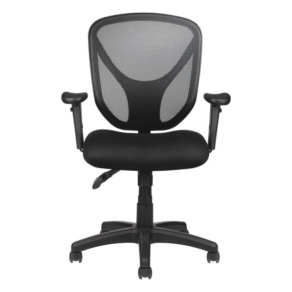 slide 10 of 10, Realspace Mftc 200 Ergonomic Mesh Mid-Back Task Chair, Black, 1 ct