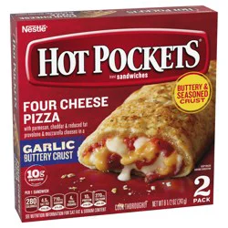 Hot Pockets Four Cheese Pizza Frozen Snacks 8.5 oz.