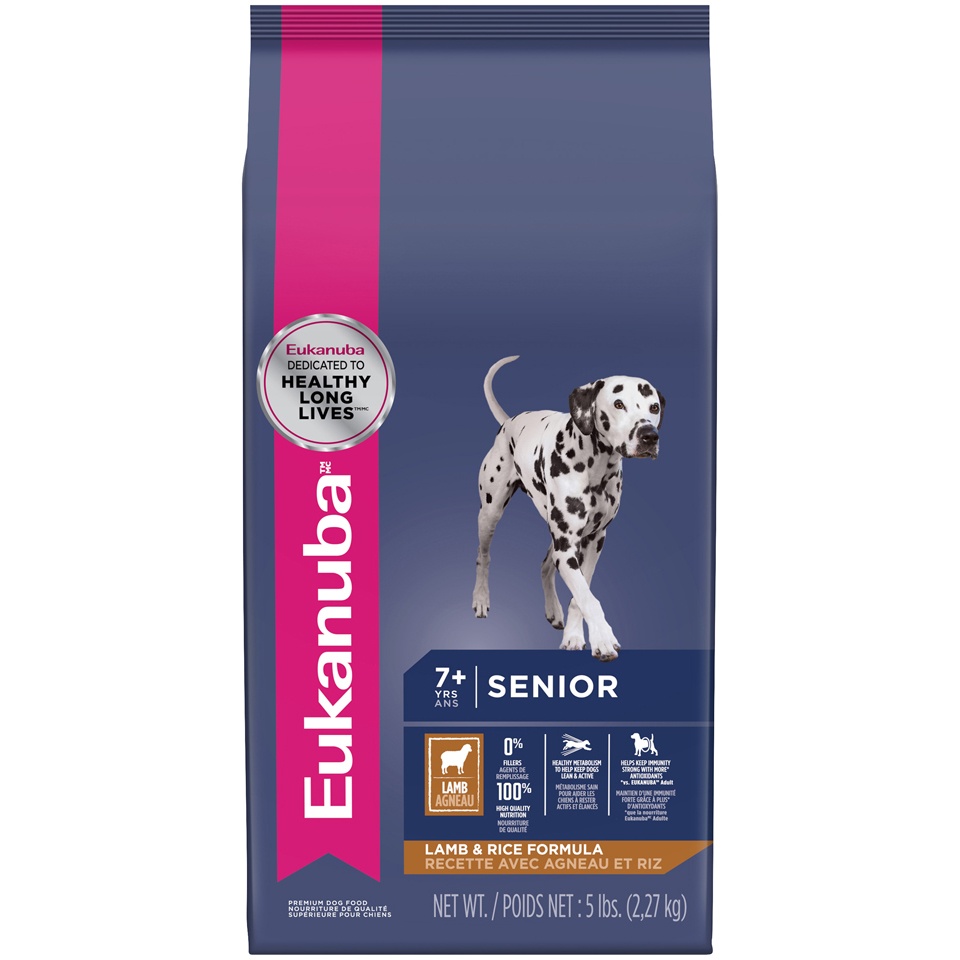 slide 1 of 1, Eukanuba Senior Maintenance Lamb & Rice Dry Dog Food, 5 lb