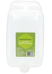 Know & Love Purified Water 2.5 Gallon - 320 oz