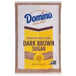 Domino Premium Pure Cane Dark Brown Sugar 2 lb