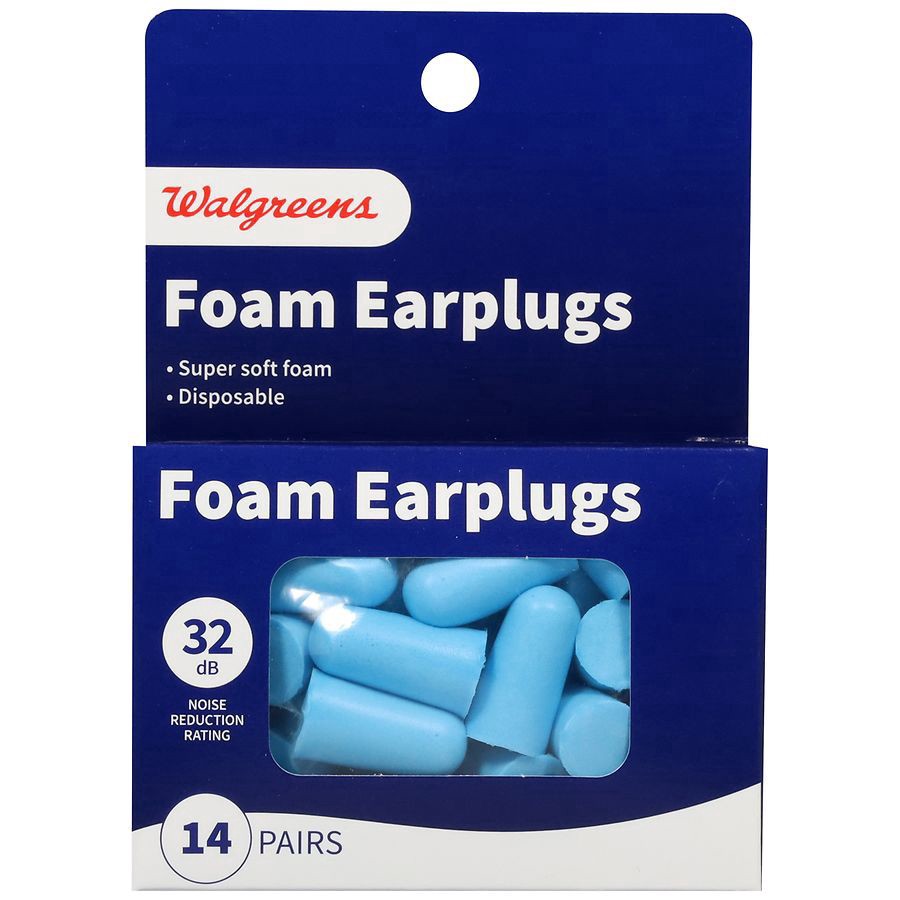 slide 3 of 5, Walgreens Foam Earplugs, 14 ct