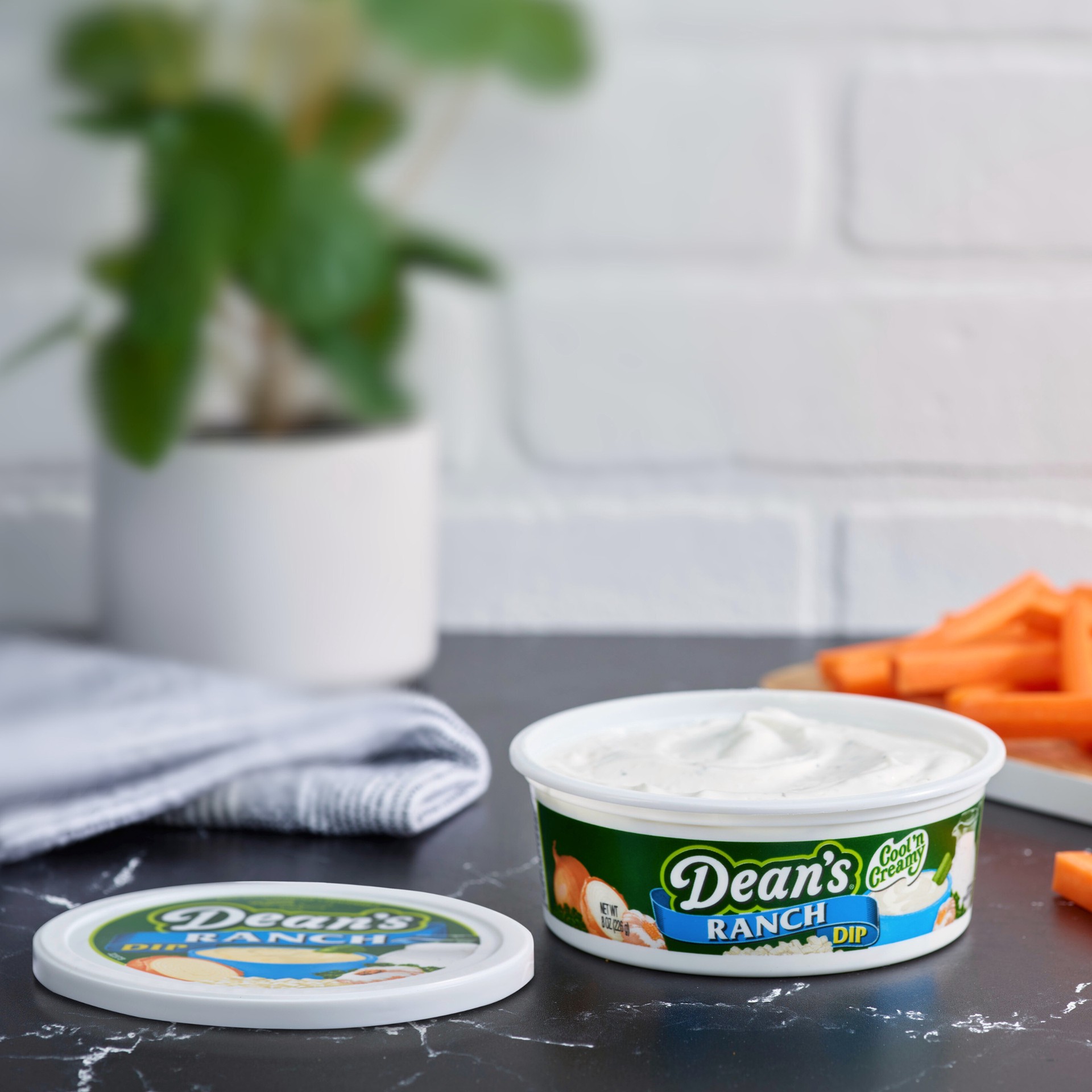 slide 10 of 10, Dean's Ranch Dip 8 oz, 8 oz