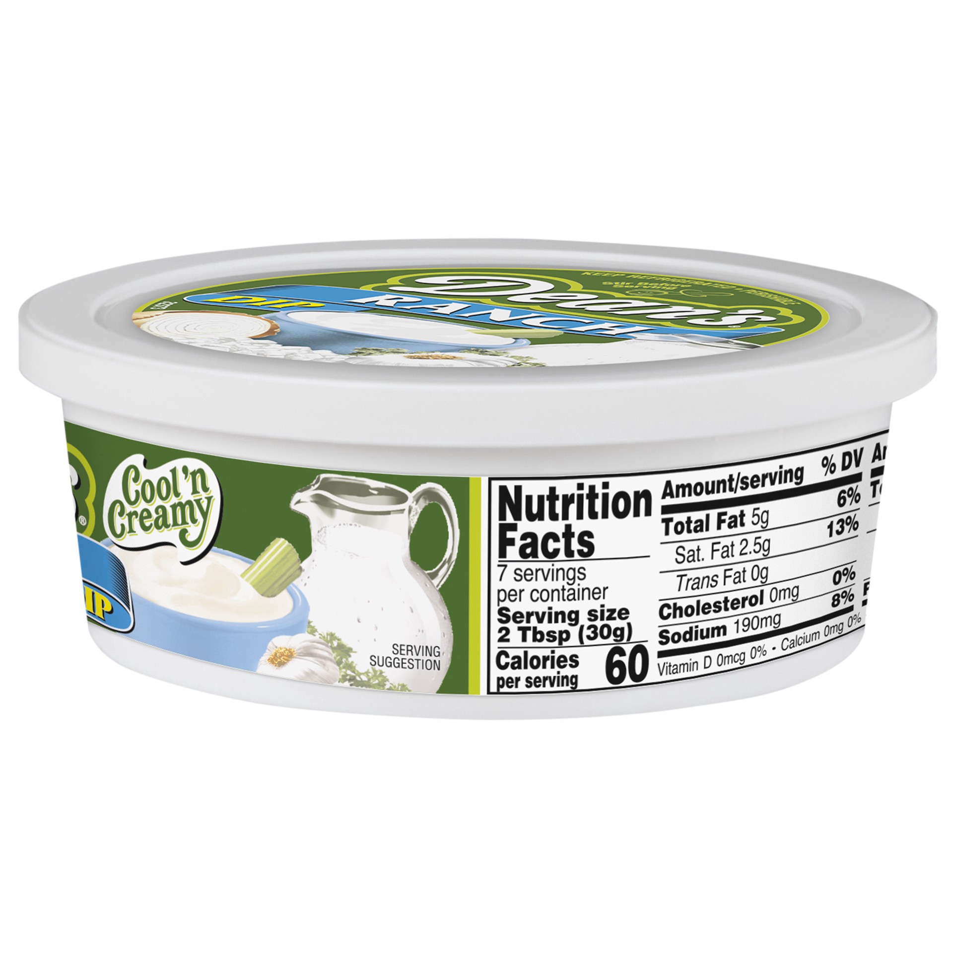 slide 8 of 10, Dean's Ranch Dip 8 oz, 8 oz