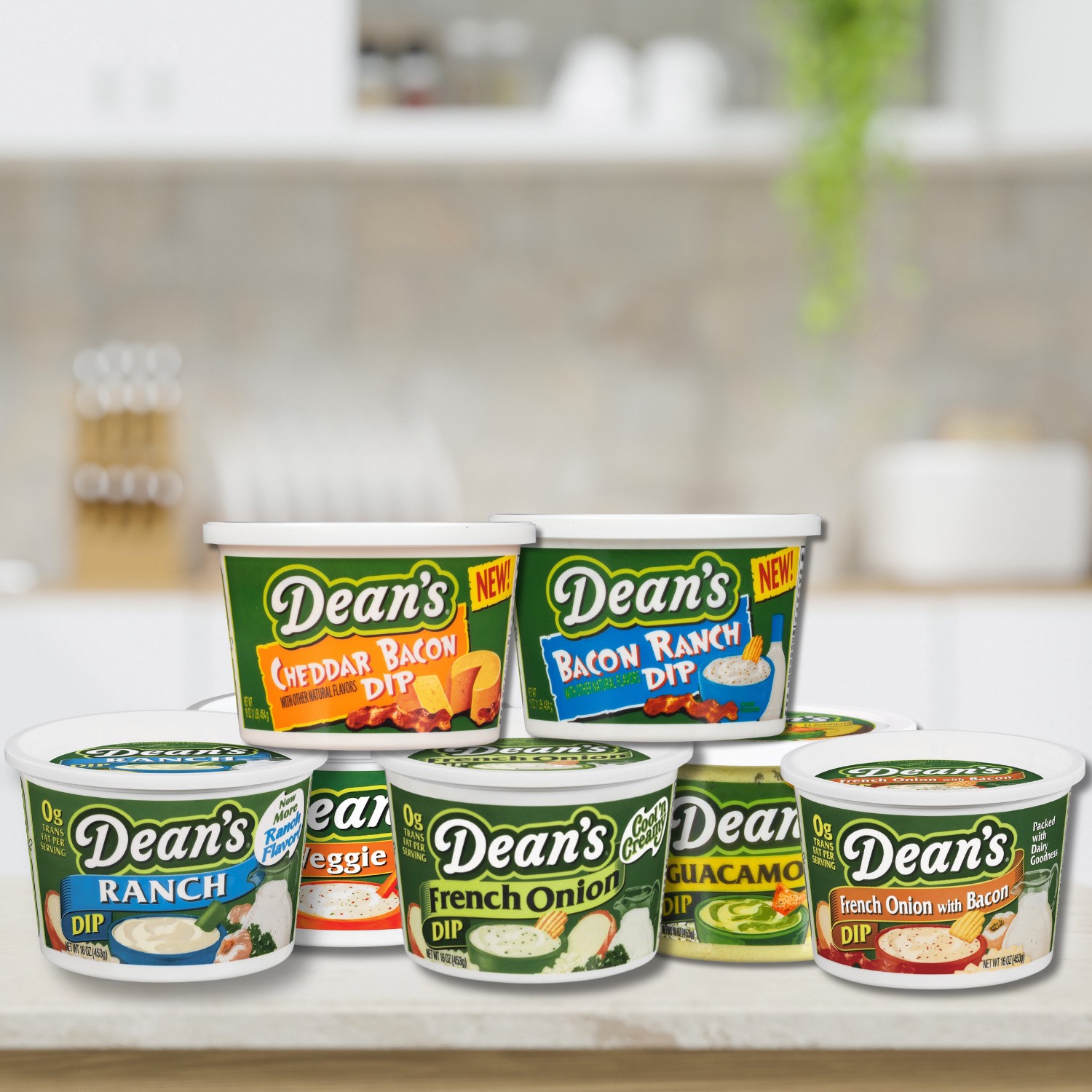 slide 9 of 10, Dean's Ranch Dip 8 oz, 8 oz