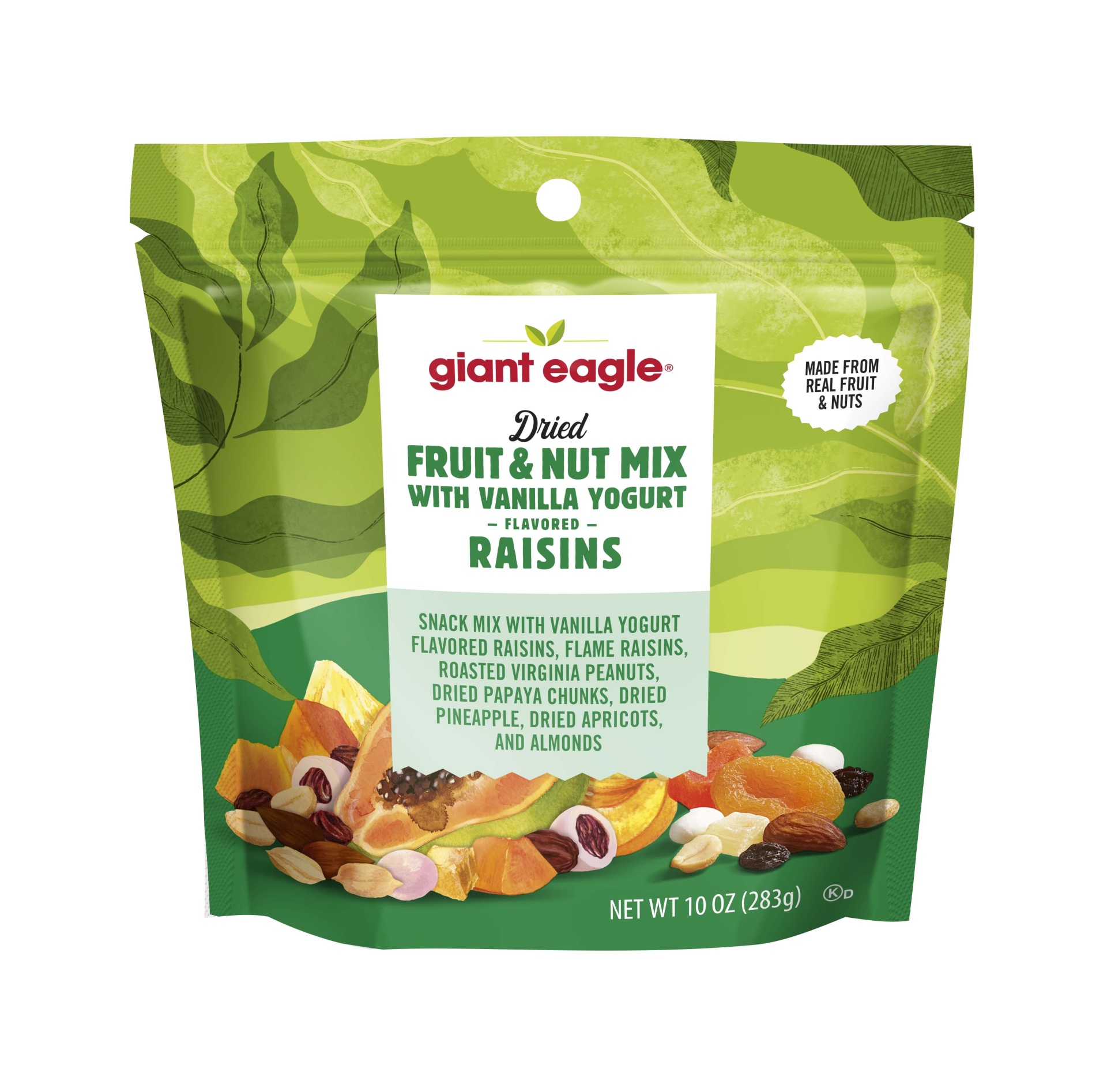 Giant Eagle Fruit & Nut Mix With Vanilla Yogurt Flavored Raisins, Dried