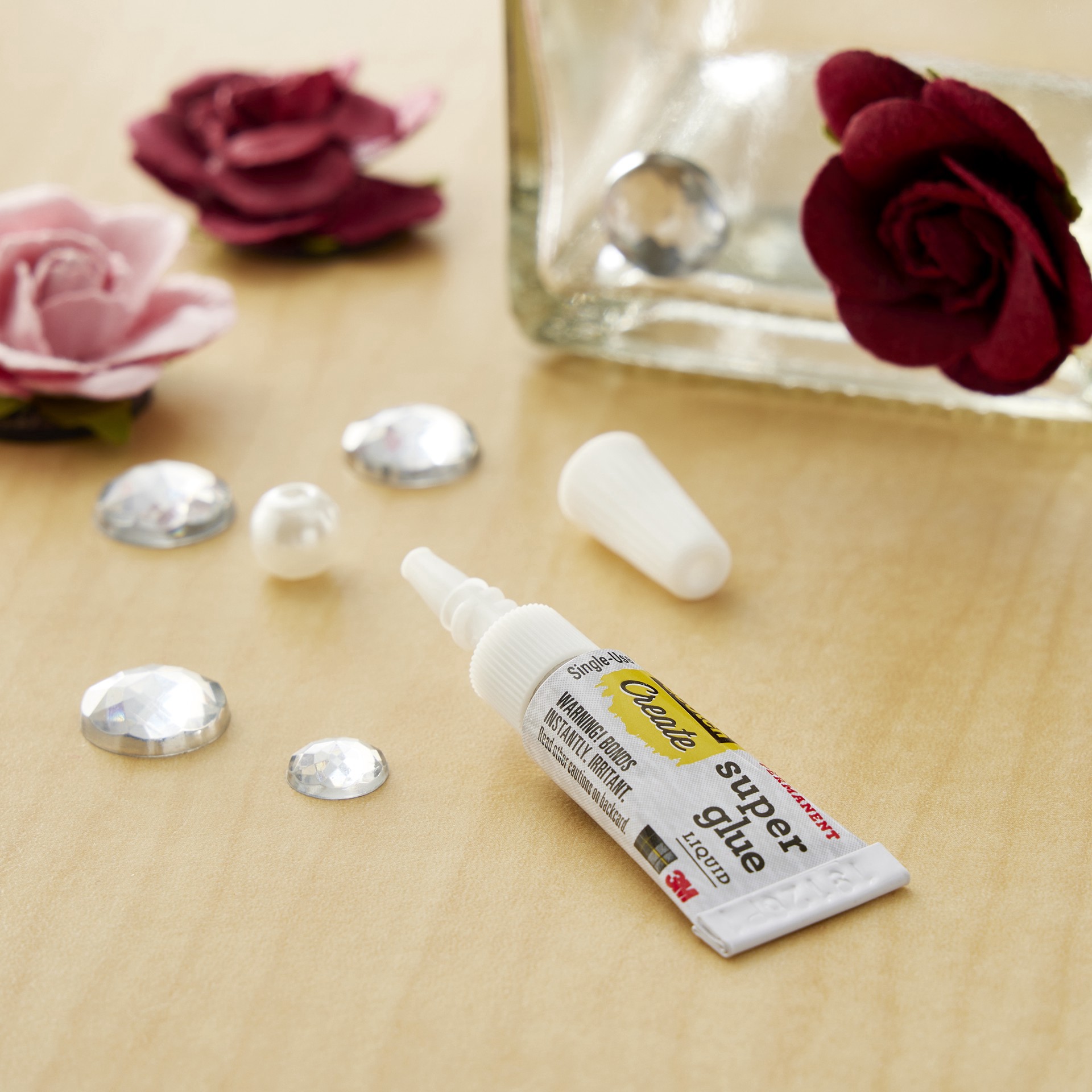 slide 3 of 3, Scotch Create Liquid Super Glue, 4ct., 4 ct