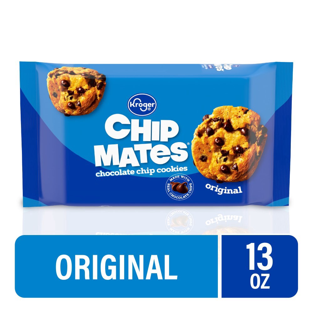 slide 1 of 6, Kroger Chipmates Original Chocolate Chip Cookies, 13 oz