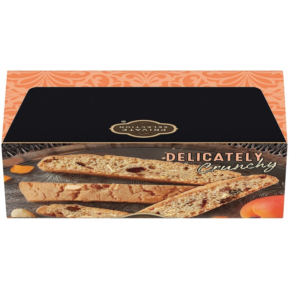 slide 3 of 4, Private Selection Apricot Biscotti Cookie, 6.6 oz