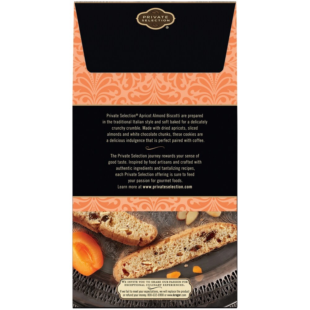 slide 4 of 4, Private Selection Apricot Biscotti Cookie, 6.6 oz