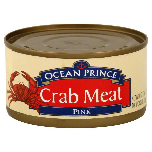 slide 1 of 1, Ocean Prince Pink Crab Meat 6 oz, 1 ct